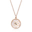 RVLA Romance Victory 18k Gold Diamond Mother of Pearl Necklace 