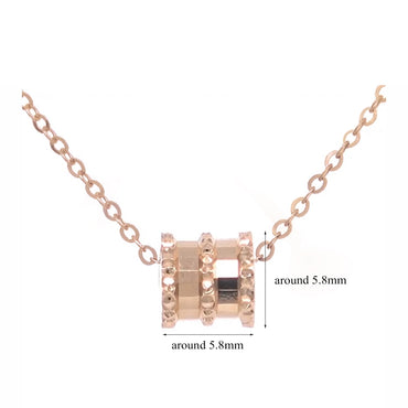 RVLA Romance Victory 18k rose gold pendant necklace Lucky Roller
