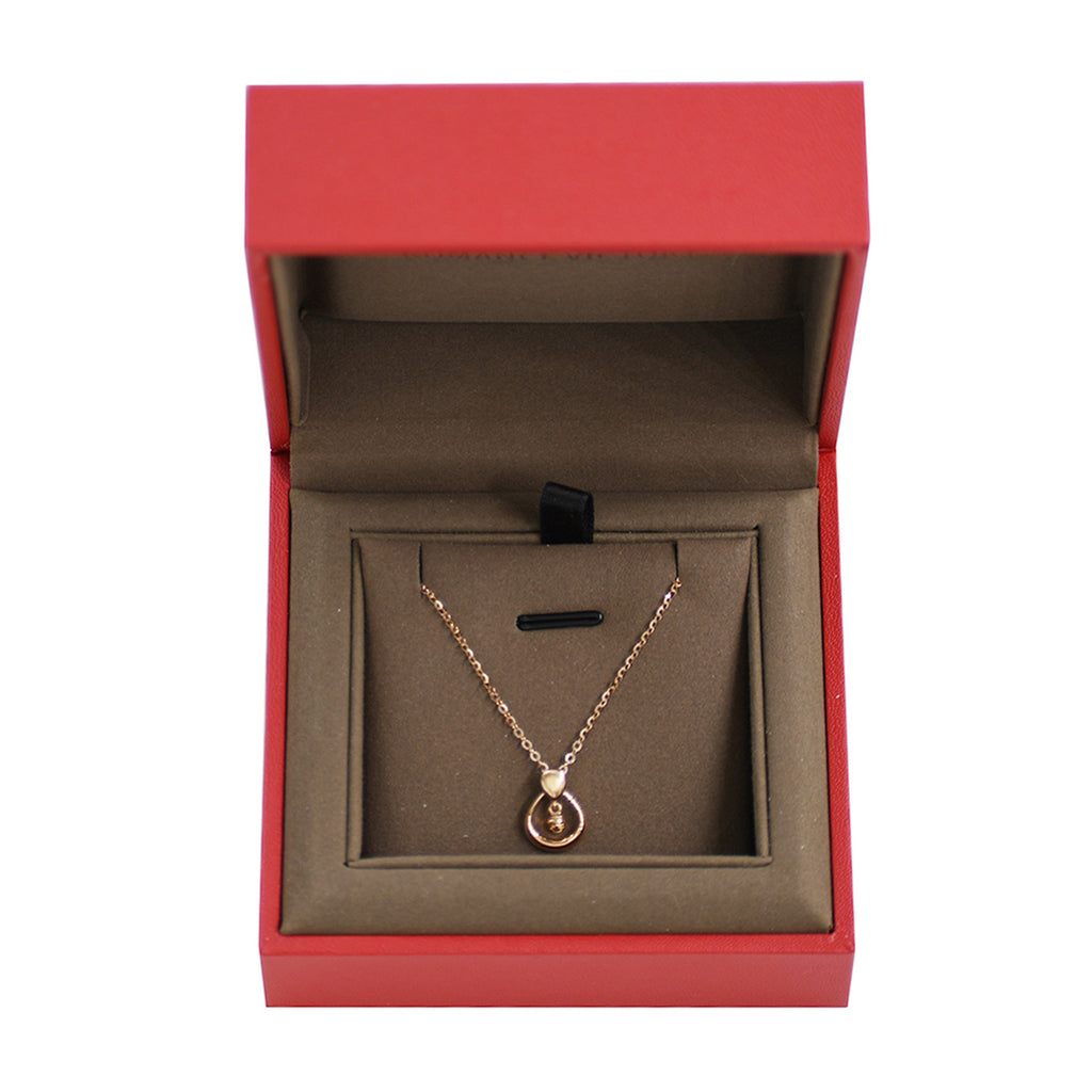 RVLA Romance Victory 18k rose gold necklace Dancing Droplet