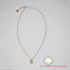 RVLA Romance Victory 18k rose gold necklace Dancing Droplet