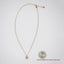 RVLA Romance Victory 18k rose gold pendant necklace Crown 